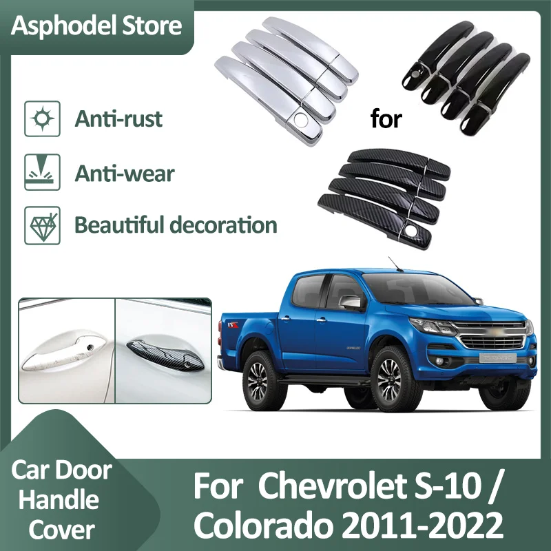 Накладка на дверную ручку автомобиля для Chevrolet S 10 S10 MK3 Colorado MK2 2011 ~ 2022 2015, внешние роскошные хромированные наклейки, аксессуары
Накладка на дверную ручку автомобиля для Chevrolet S 10 S10 MK3 Colorado MK2 2011 ~ 2022 2015, внешние роскошные хромированные наклейки, аксессуары