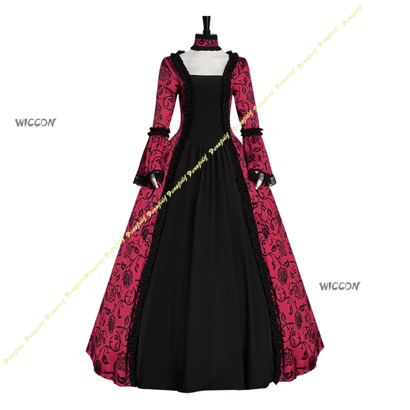 Medieval Court Queen Dress Women Halloween Retro European Gothic Royal Cosplay Costume Renaissance Victorian Long Gown
Medieval Court Queen Dress Women Halloween Retro European Gothic Royal Cosplay Costume Renaissance Victorian Long Gown