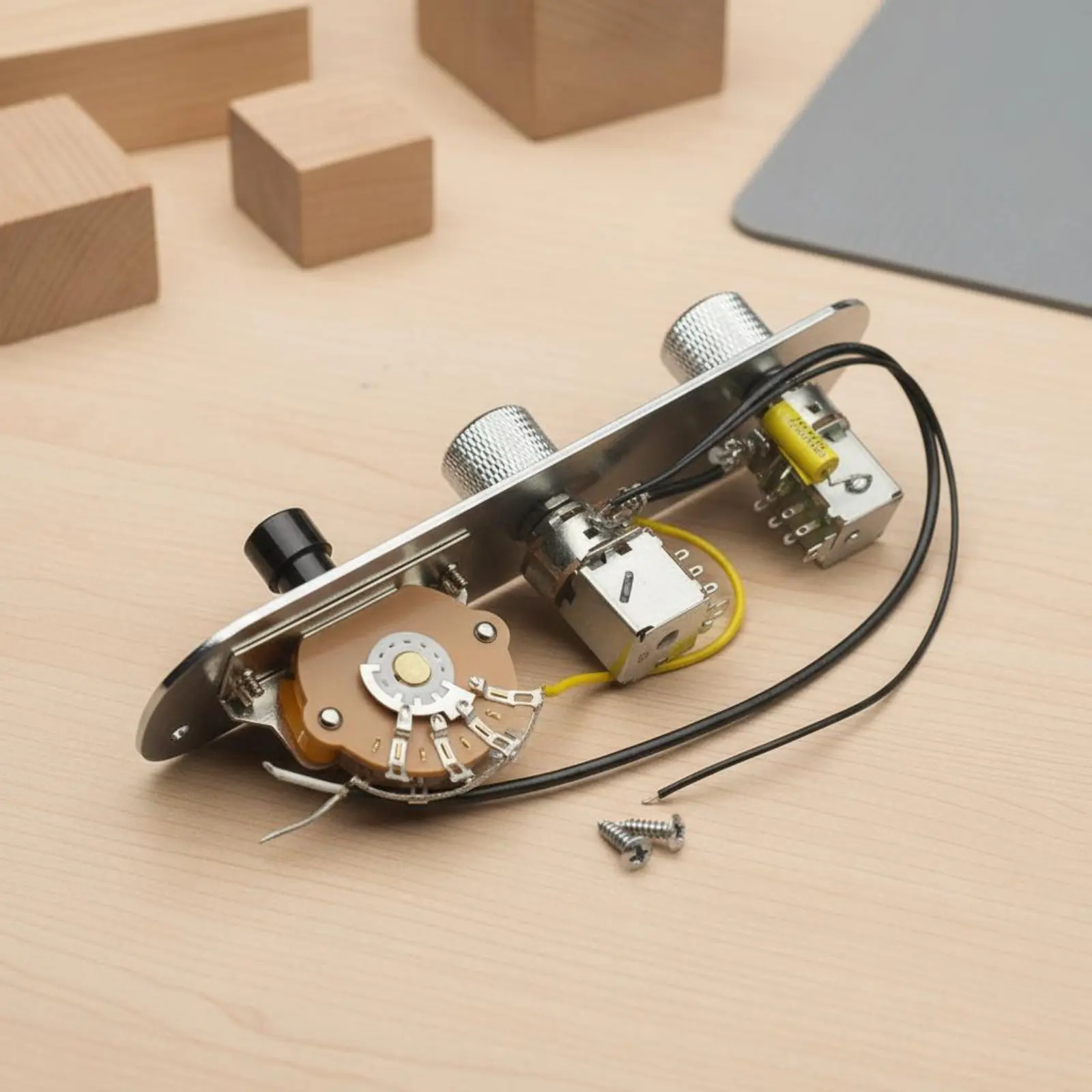 Prewired Tele Control Plate Easy Install Push-Pull 250K Wiring Harness Electric Guitar Wiring Harness Low Noise
Prewired Tele Control Plate Easy Install Push-Pull 250K Wiring Harness Electric Guitar Wiring Harness Low Noise