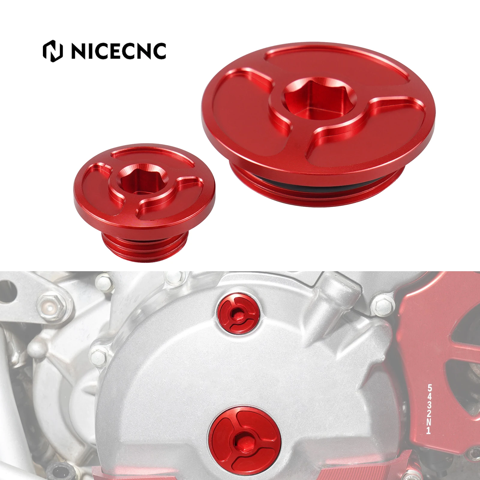 NICECNC For Honda XR650L XR 650L 1993-2022 Motorcycle Engine Timing Plugs Cover CRF450R 2002-2016 CRF250R 2010-2017 CRF1000L
NICECNC For Honda XR650L XR 650L 1993-2022 Motorcycle Engine Timing Plugs Cover CRF450R 2002-2016 CRF250R 2010-2017 CRF1000L