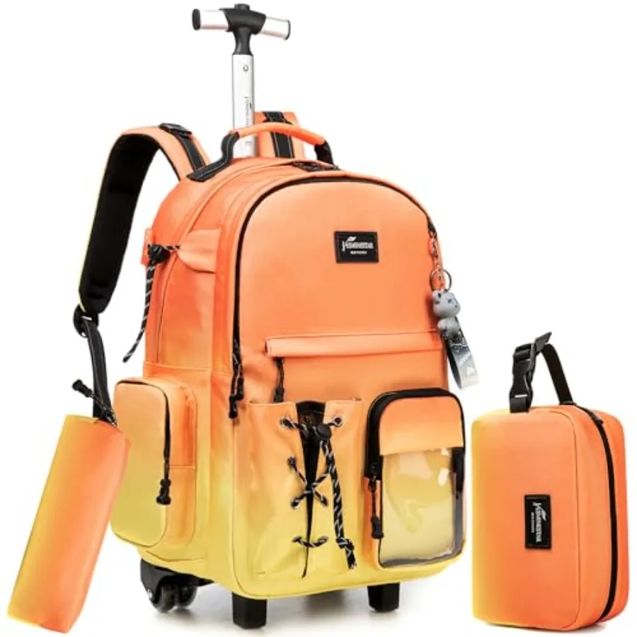 Rolling Backpack with Wheels - School and Travel Backpack for Teens and
Rolling Backpack with Wheels - School and Travel Backpack for Teens and