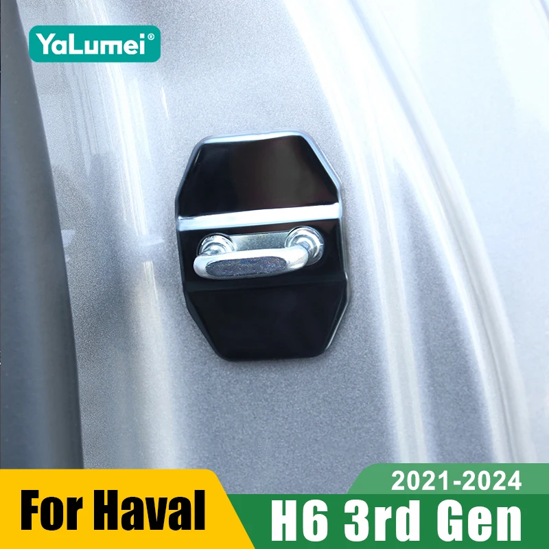 For Haval H6 3rd Gen 2021 2022 2023 2024 HEV PHEV 4PCS Car Door Lock Buckle Trim Cover Protect Rust Accessories
For Haval H6 3rd Gen 2021 2022 2023 2024 HEV PHEV 4PCS Car Door Lock Buckle Trim Cover Protect Rust Accessories