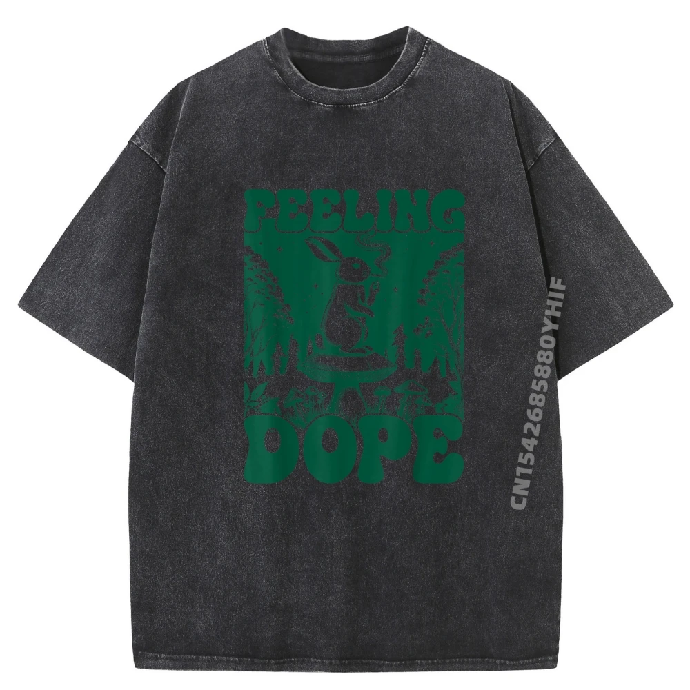 Feeling Dope Bunny 420 Day Vintage Funny Weed Magic Mushroom Graphic T Shirts Mens Trend Washed Short Sleeve T-Shirt Japan Style
Feeling Dope Bunny 420 Day Vintage Funny Weed Magic Mushroom Graphic T Shirts Mens Trend Washed Short Sleeve T-Shirt Japan Style