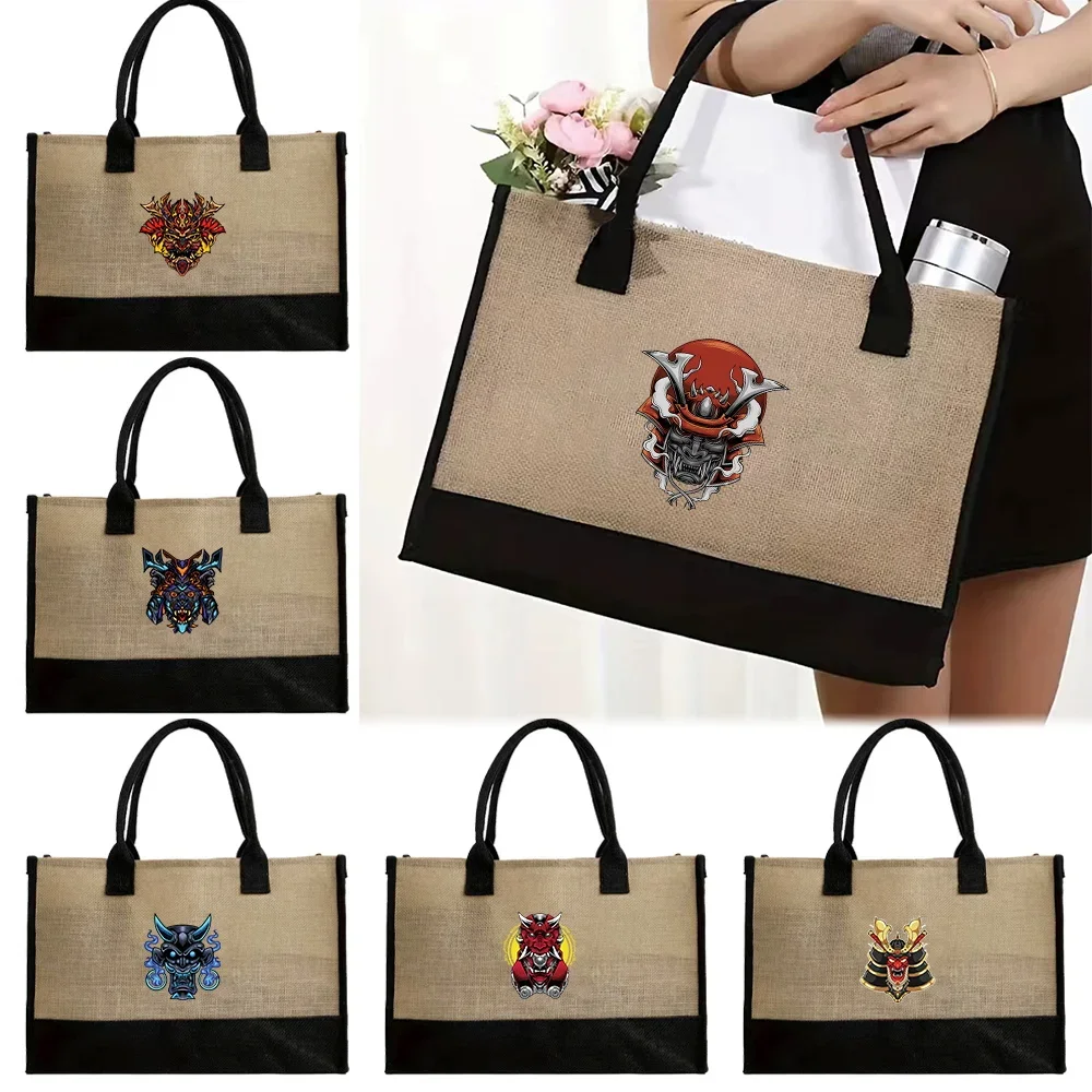 Large Capacity Tote Bag Waterproof Handbags for Women Original Monster Printing Environmental Canvas Bag Big Jute Shopper Bags
Large Capacity Tote Bag Waterproof Handbags for Women Original Monster Printing Environmental Canvas Bag Big Jute Shopper Bags