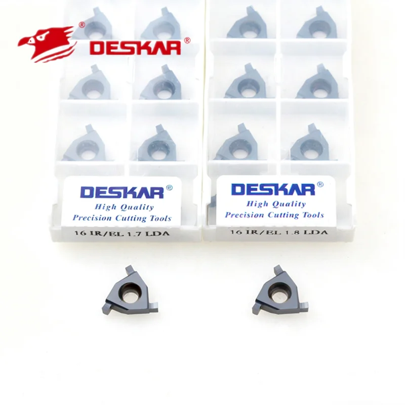 Deskar 100% Original 16Er Il/16Ir El 0.7 -1.0 1.1 1.2 Lda Cutting Tool Machining Center Grooving Blade Flat Shallow Slott Blades
Deskar 100% Original 16Er Il/16Ir El 0.7 -1.0 1.1 1.2 Lda Cutting Tool Machining Center Grooving Blade Flat Shallow Slott Blades