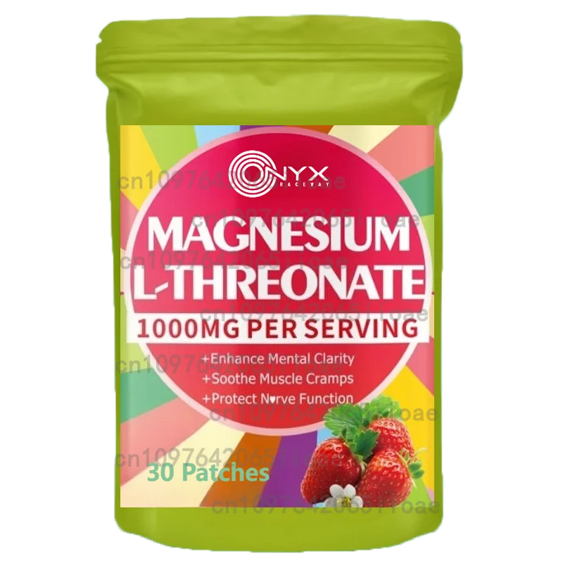 Magnesium L-Threonate Transdermal Patches - 30 Patches One Month Supply
Magnesium L-Threonate Transdermal Patches - 30 Patches One Month Supply