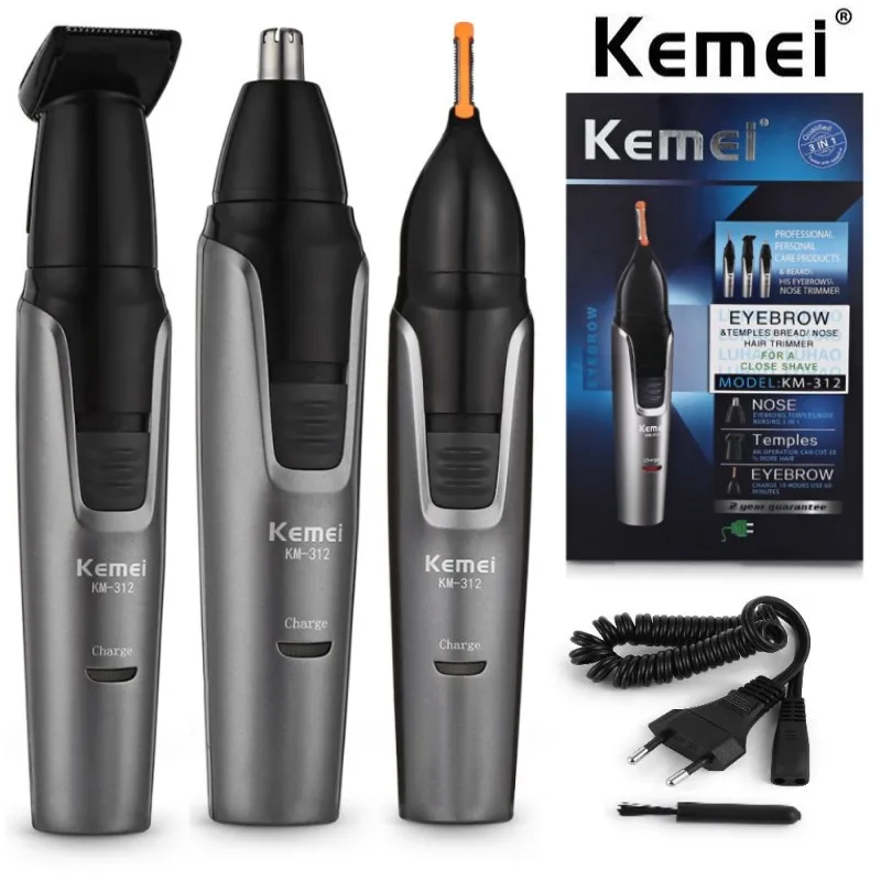 3 In 1 Professional Electric Rechargeable Nose And Ear Hair Trimmer Shaver Personal Care Tools For Men
3 In 1 Professional Electric Rechargeable Nose And Ear Hair Trimmer Shaver Personal Care Tools For Men