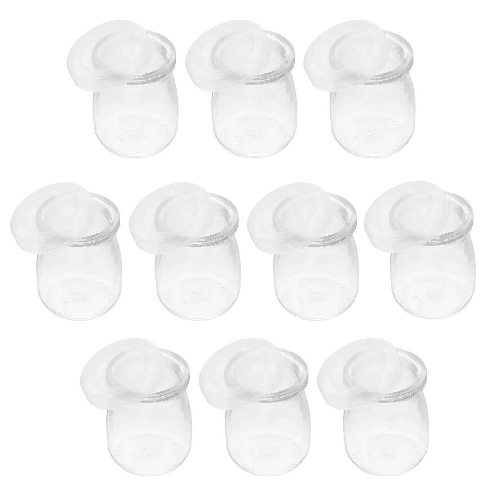 10Pcs Glass Dessert Cups Transparent Jelly Pudding Cups Elegant Party Table Decor Multi-Function Storage for Ice Cream
10Pcs Glass Dessert Cups Transparent Jelly Pudding Cups Elegant Party Table Decor Multi-Function Storage for Ice Cream