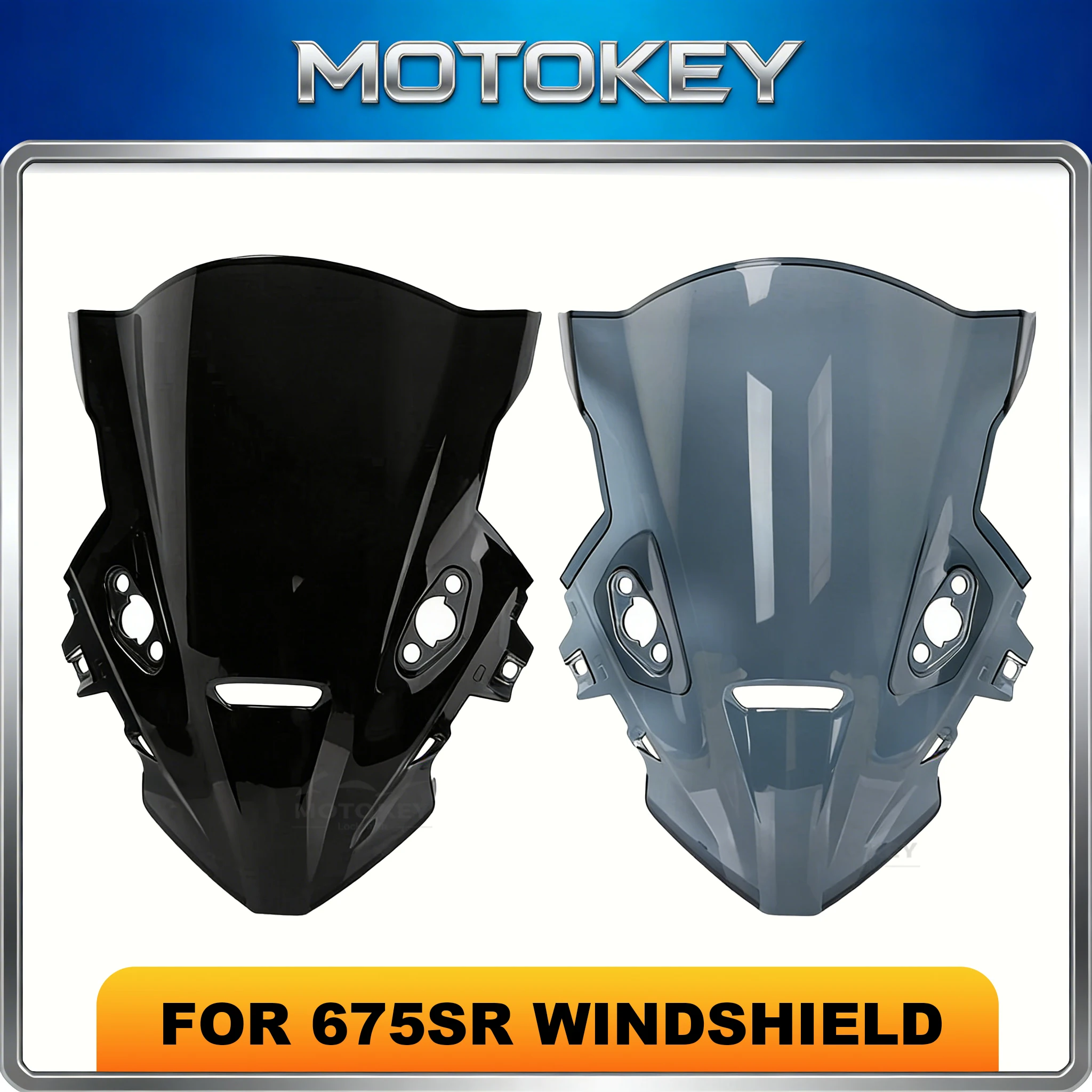 For CFMOTO 675SR 675SRR Motorcycle Windscreen Windshield Fairing Deflector Cover New Wind Deflector Visor
For CFMOTO 675SR 675SRR Motorcycle Windscreen Windshield Fairing Deflector Cover New Wind Deflector Visor