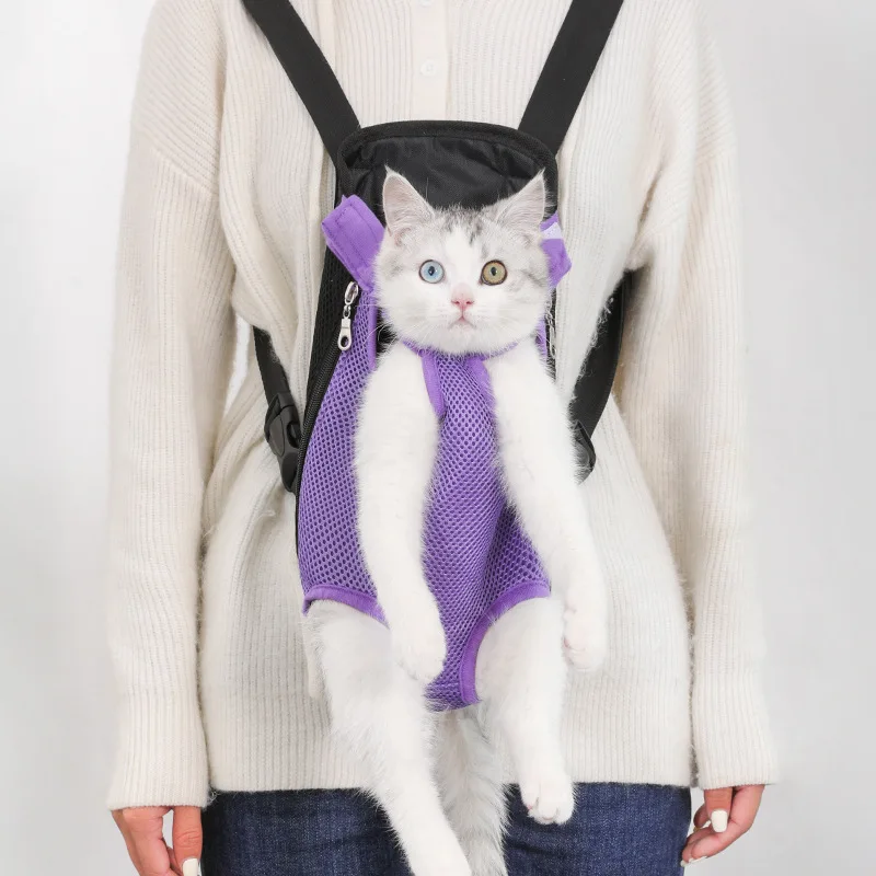 Breathable Mesh Pet Front Backpack Four Leg Carrier Lightweight Shoulder Travel Bag for Small Cat Puppy Outdoor Walking
Breathable Mesh Pet Front Backpack Four Leg Carrier Lightweight Shoulder Travel Bag for Small Cat Puppy Outdoor Walking