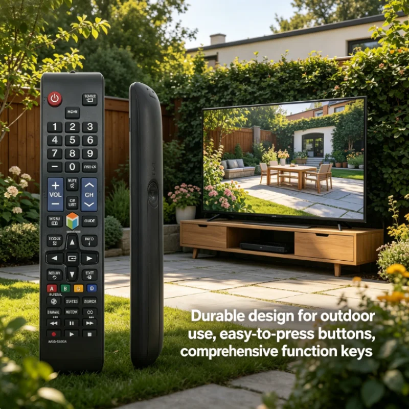 Universal Replacement Remote Control for Samsung LCD LED Smart TV AA59-00809A Fits AA59-00594A BN59-01198U No Setup Required
Universal Replacement Remote Control for Samsung LCD LED Smart TV AA59-00809A Fits AA59-00594A BN59-01198U No Setup Required