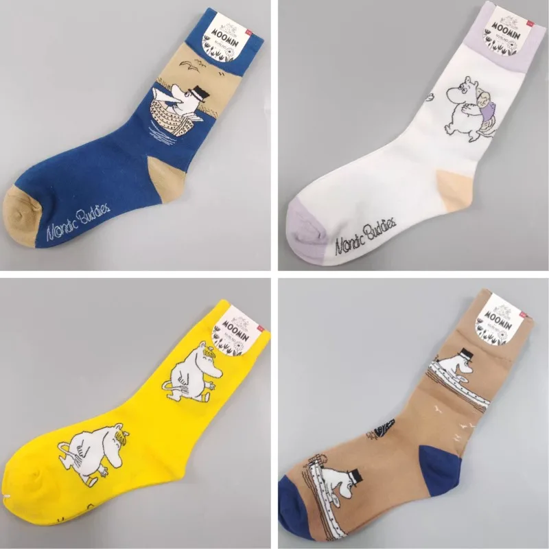 Kawaii Anime Moomins Series Casual Socks Cartoon Character Pattern Creativity Personality and Fashion Skin Friendly Cotton Socks
Kawaii Anime Moomins Series Casual Socks Cartoon Character Pattern Creativity Personality and Fashion Skin Friendly Cotton Socks