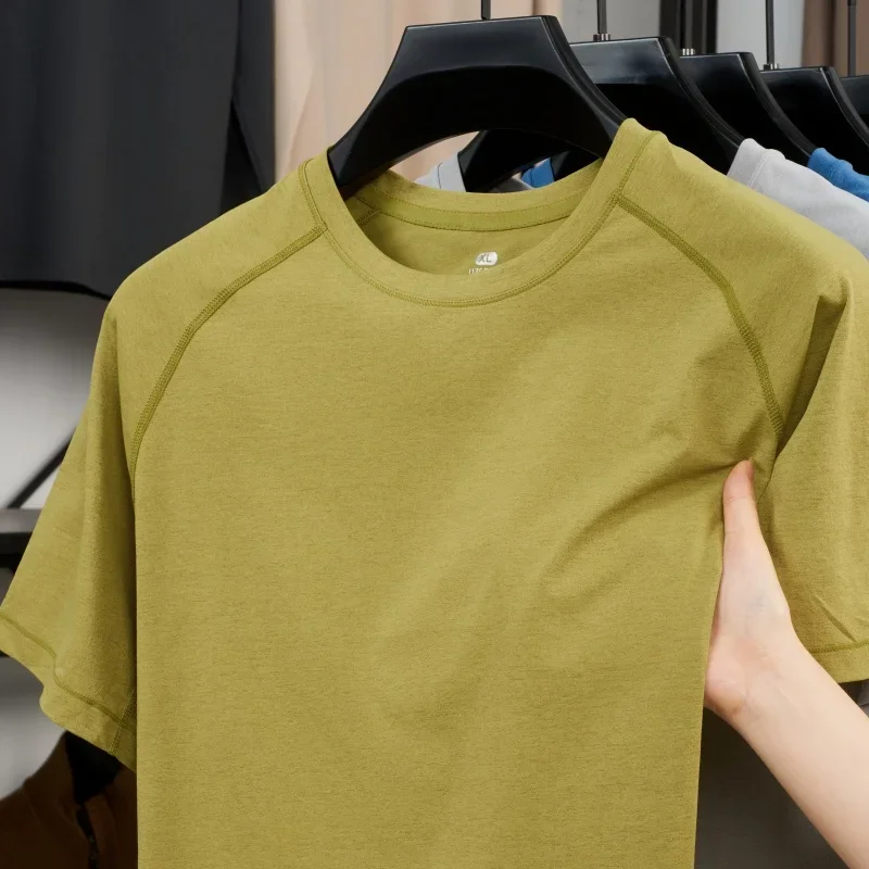 Men's Summer T-Shirt Quick Dry Sports Top Casual Daily Versatile Short Sleeve Tee Breathable Athletic Running Gym Workout Shirt
Men's Summer T-Shirt Quick Dry Sports Top Casual Daily Versatile Short Sleeve Tee Breathable Athletic Running Gym Workout Shirt
