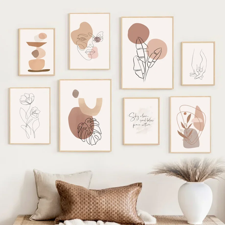 Boho Plant Leaves Lines Flower Stone Butterfly Nordic Wall Art Canvas Painting Posters And Prints Pictures For Living Room Decor
Boho Plant Leaves Lines Flower Stone Butterfly Nordic Wall Art Canvas Painting Posters And Prints Pictures For Living Room Decor