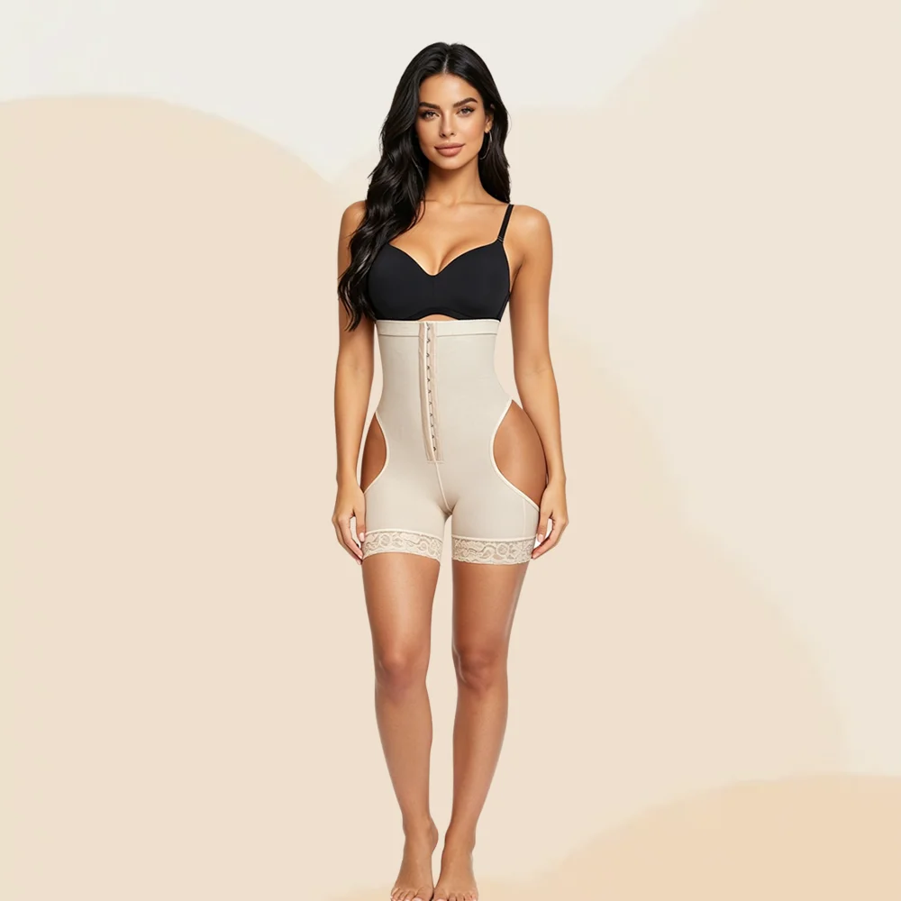 Women High Waist Shapewear Shorts Butt Lifter Tummy Control Hook Shaper Waist Trainer Compression Underwear Body Shaper
Women High Waist Shapewear Shorts Butt Lifter Tummy Control Hook Shaper Waist Trainer Compression Underwear Body Shaper