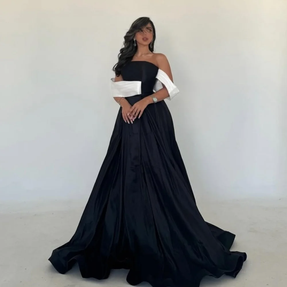 Customized Sizes Available Fashion Pleat Ruched A-line Off-the-shoulder Long Dresses Bespoke Occasion Dresses Exquisite Elegant
Customized Sizes Available Fashion Pleat Ruched A-line Off-the-shoulder Long Dresses Bespoke Occasion Dresses Exquisite Elegant