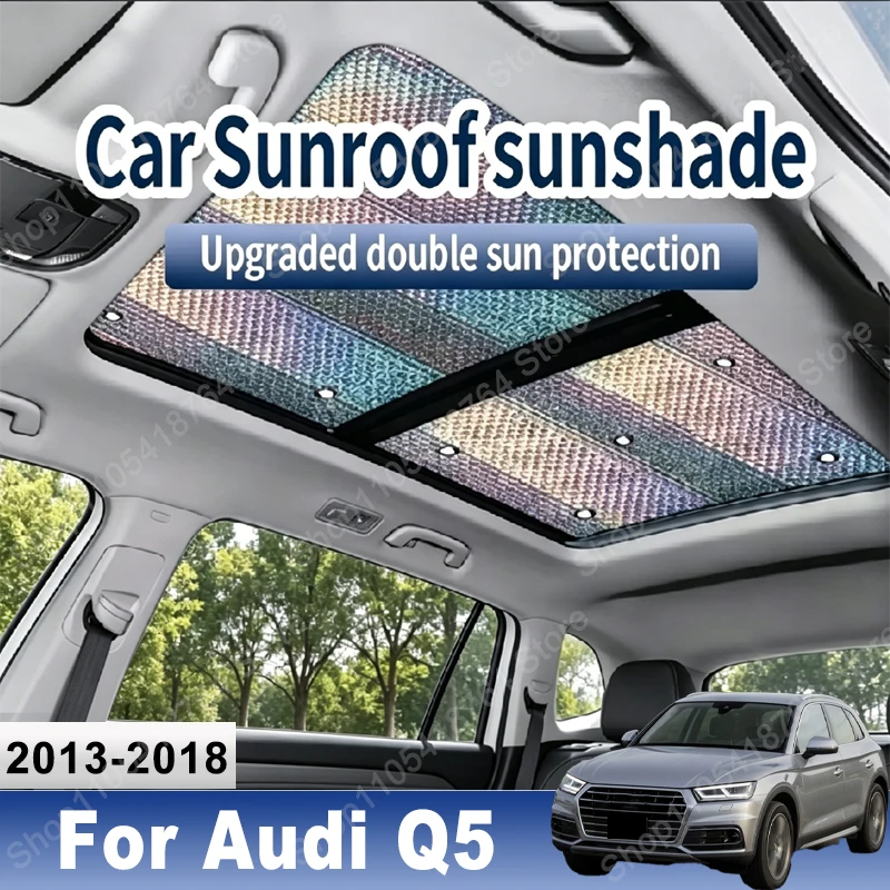 Sunroof Sunshade Suitable For Audi Q5 2013~2018 2014 2015 2016 2017 Car Panoramic Roof 2X Heat Shield Window Sunshade Anti-UV
Sunroof Sunshade Suitable For Audi Q5 2013~2018 2014 2015 2016 2017 Car Panoramic Roof 2X Heat Shield Window Sunshade Anti-UV