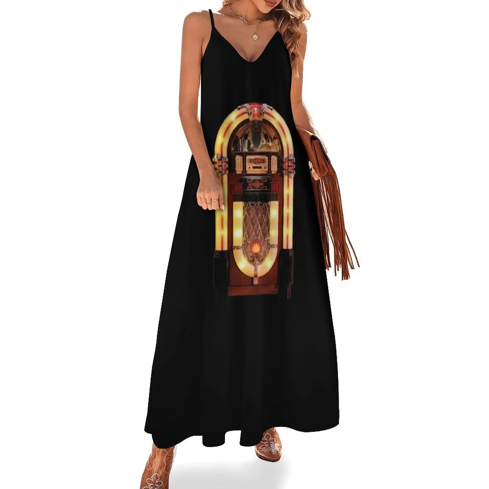 Jukebox Sleeveless Dress Dress vintage ladies dresses for women 2025 elegant women's dresses sale long dresses for women
Jukebox Sleeveless Dress Dress vintage ladies dresses for women 2025 elegant women's dresses sale long dresses for women