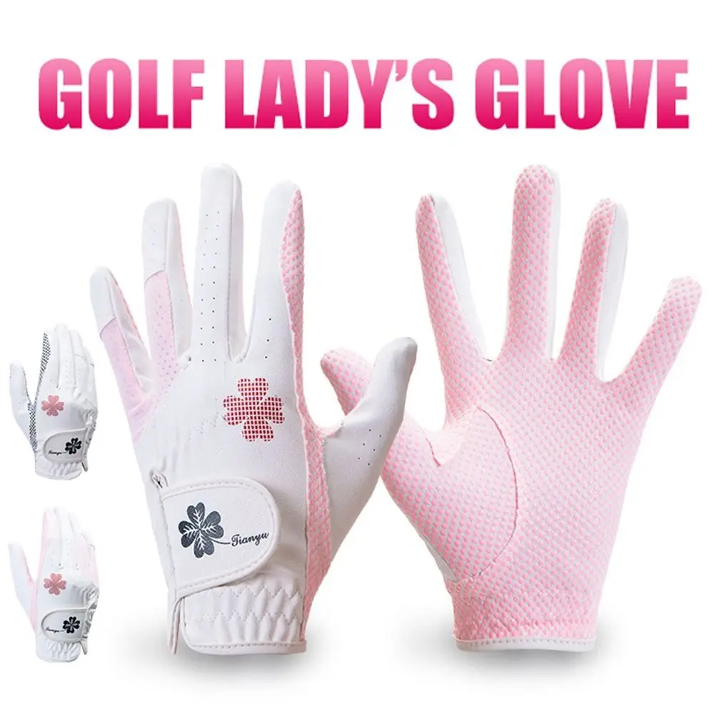 Breathable Women's Golf Gloves Comfort Wear Resistant Sport Gloves Non-slip Soft Full Finger Golf Gloves Outdoor Sports
Breathable Women's Golf Gloves Comfort Wear Resistant Sport Gloves Non-slip Soft Full Finger Golf Gloves Outdoor Sports