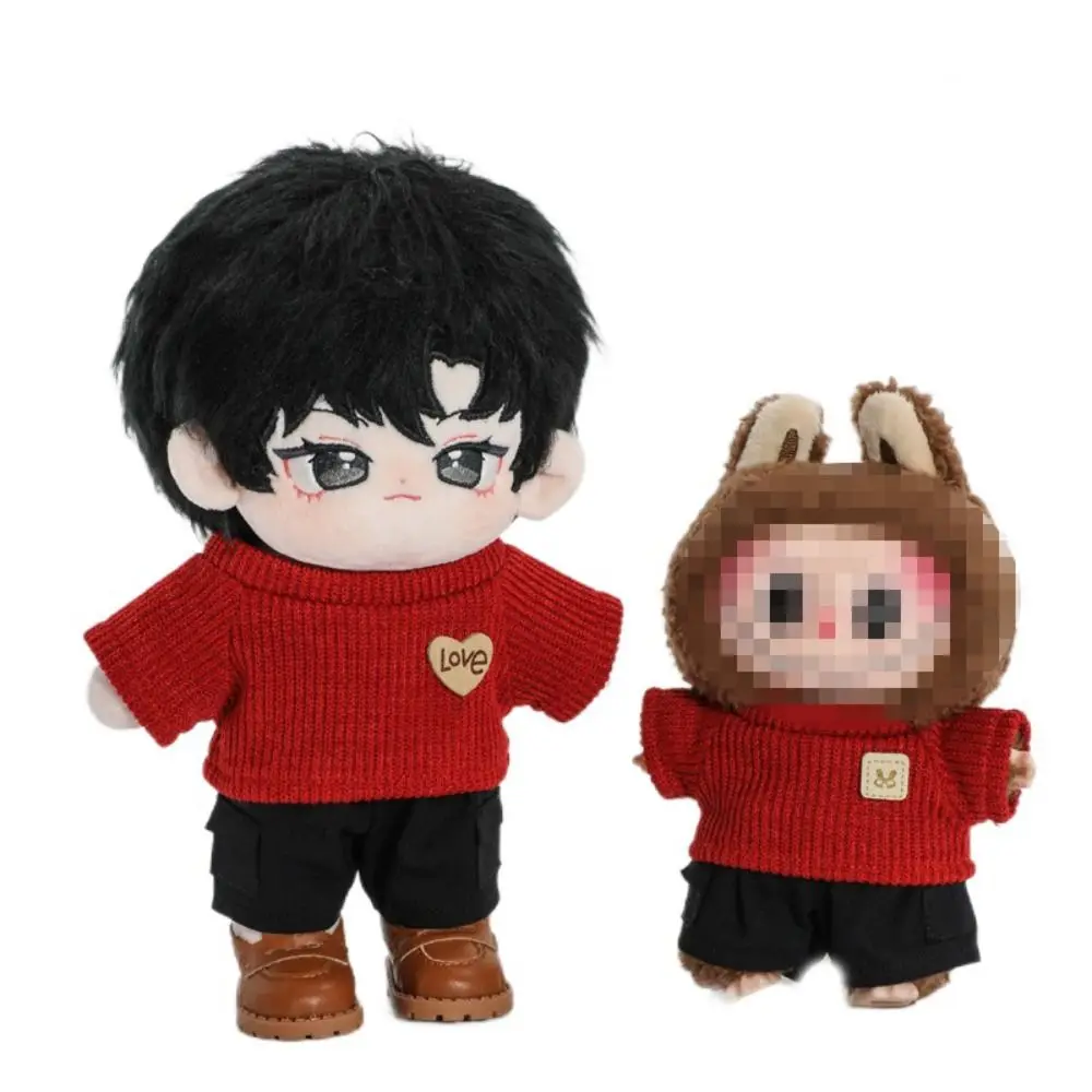 Replacement Outfit 20cm Cotton Dolls Clothing Changing Dressing Game DIY Sweater Pants Set Cute Doll's Accessories
Replacement Outfit 20cm Cotton Dolls Clothing Changing Dressing Game DIY Sweater Pants Set Cute Doll's Accessories