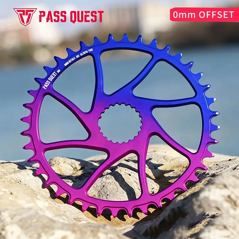 PASS QUEST 0mm Offset Round Narrow Wide Direct Mount Chainring M6100-M9100
PASS QUEST 0mm Offset Round Narrow Wide Direct Mount Chainring M6100-M9100