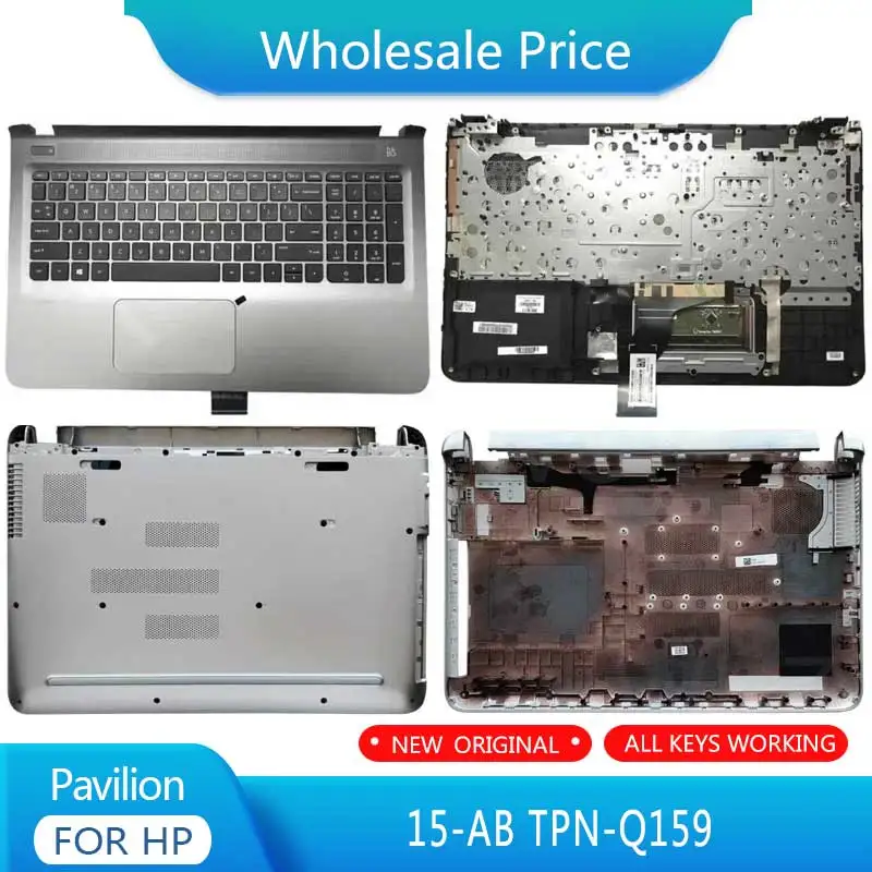Новинка для ноутбука HP Pavilion 15-AB TPN-Q159, задняя крышка ЖК-дисплея, передняя рамка, верхняя подставка для рук, Нижняя основа, строгие петли для клавиатуры
Новинка для ноутбука HP Pavilion 15-AB TPN-Q159, задняя крышка ЖК-дисплея, передняя рамка, верхняя подставка для рук, Нижняя основа, строгие петли для клавиатуры