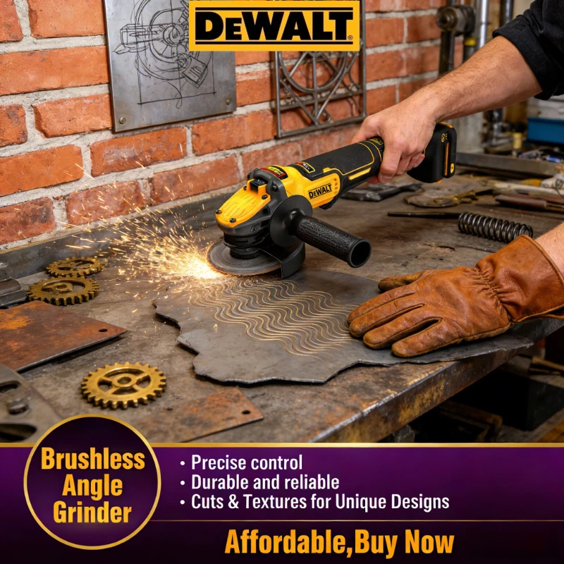 DEWALT DCG416 20V Brushless Angle Grinder: 125mm High-Performance Cutting & Polishing Machine (Bare Tool)
DEWALT DCG416 20V Brushless Angle Grinder: 125mm High-Performance Cutting & Polishing Machine (Bare Tool)