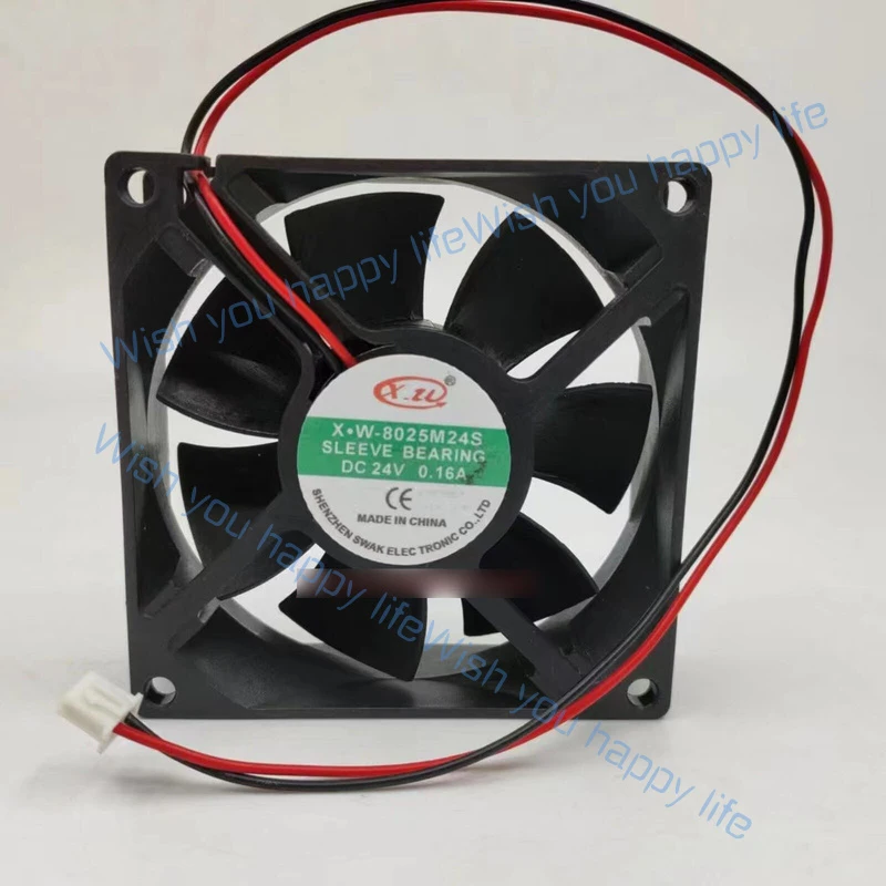 L... 1 PCS New for XW X.W-8025M24S DC24V 0.16A 2 wire cooling fan #rt
L... 1 PCS New for XW X.W-8025M24S DC24V 0.16A 2 wire cooling fan #rt