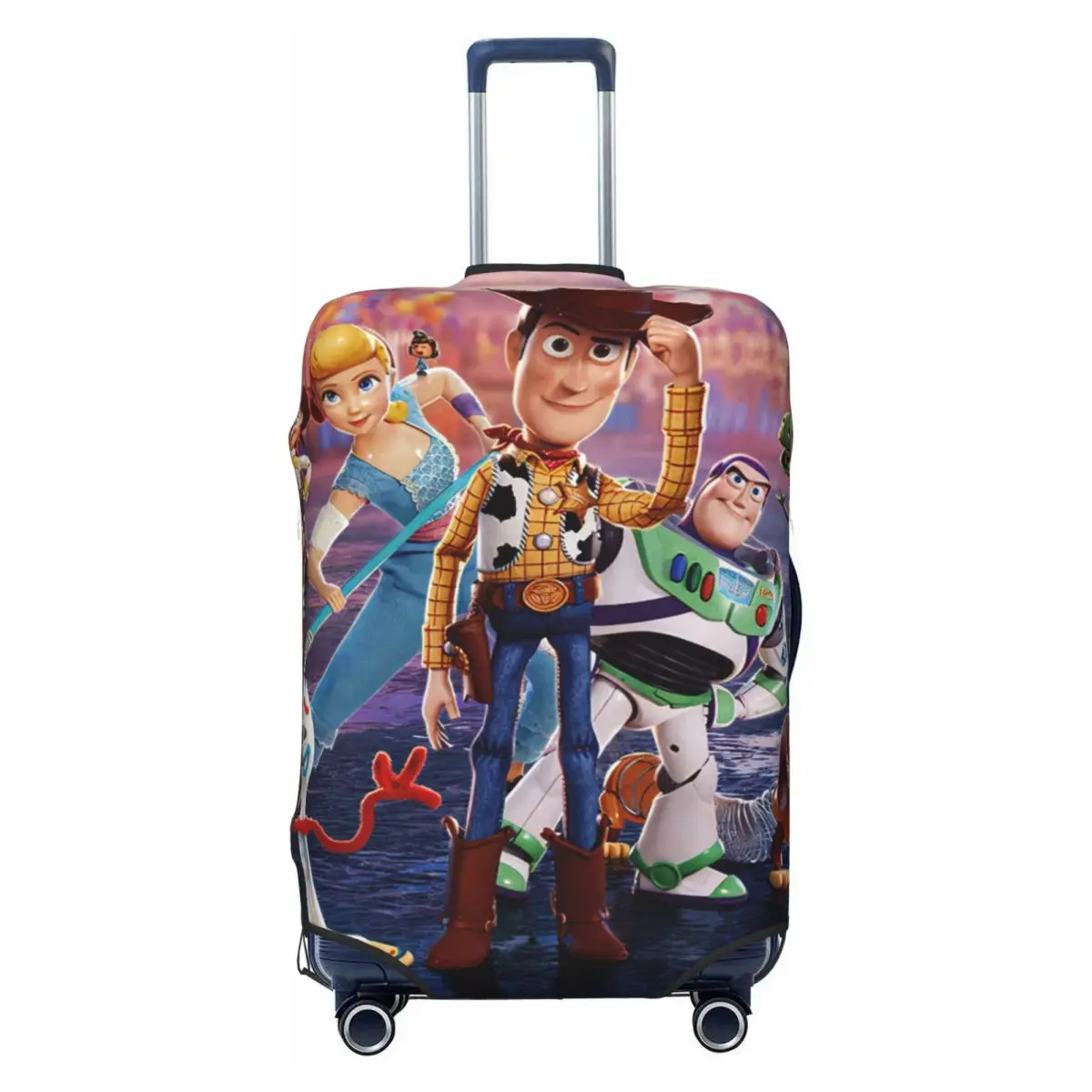 Woody And Forky Toy Story Suitcase Cover Elastic Cartoon Luggage Covers Protector for 18-32 inch 
Woody And Forky Toy Story Suitcase Cover Elastic Cartoon Luggage Covers Protector for 18-32 inch