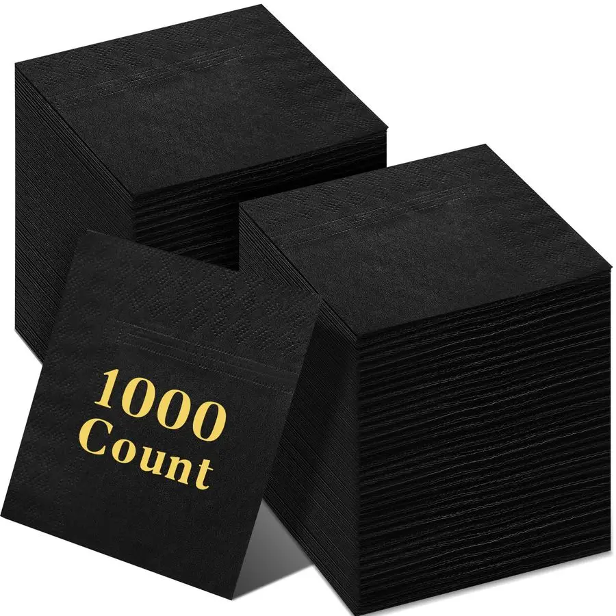 1000 Pack Cocktail Beverage Napkins Bulk 2 Ply 9.5x9.5Disposable Paper Napkins, Elegant for Wedding Bar Party Birthday Dinner Lu
1000 Pack Cocktail Beverage Napkins Bulk 2 Ply 9.5x9.5Disposable Paper Napkins, Elegant for Wedding Bar Party Birthday Dinner Lu