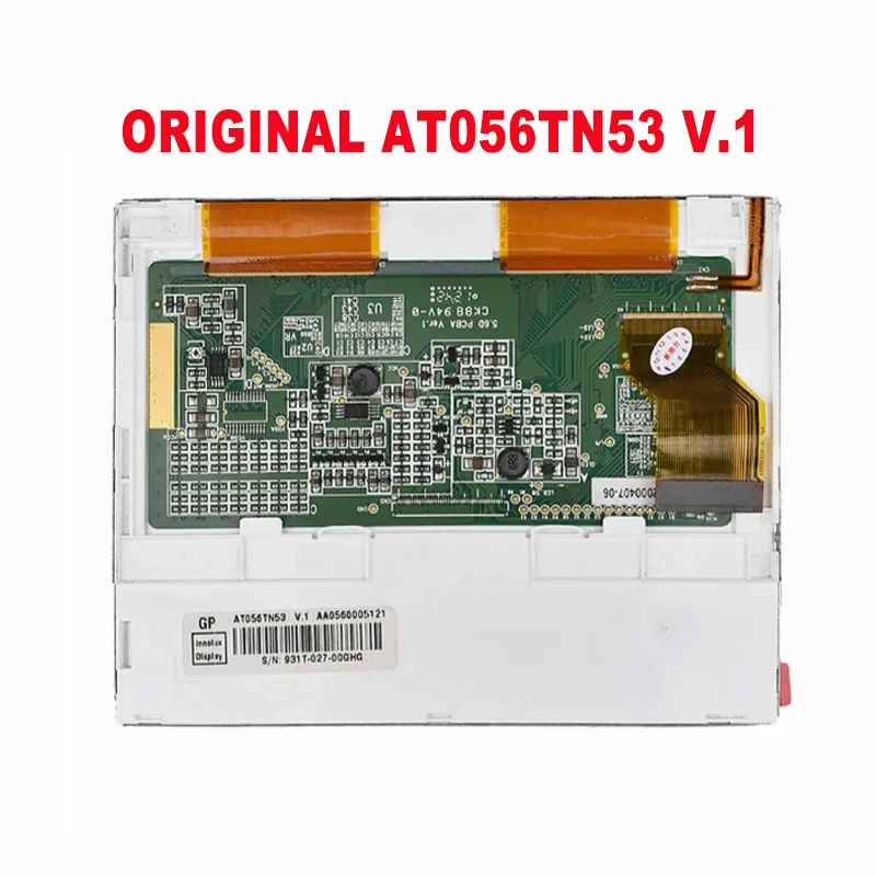 Original 5.6 Inch AT056TN53 V.1 TFT LCD Display Screen 640x480 for AUTOBOSS V30 Screen Controller Driver Board
Original 5.6 Inch AT056TN53 V.1 TFT LCD Display Screen 640x480 for AUTOBOSS V30 Screen Controller Driver Board