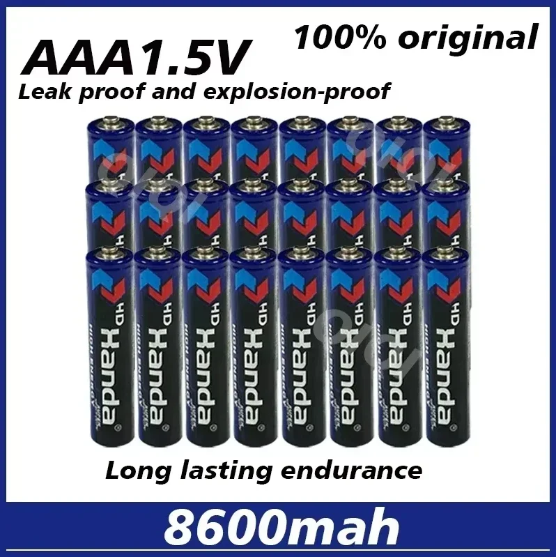 AAA 1.5V8600mah Disposable Carbon Zinc Manganese Dry Battery Suitable for Small Toys Remote Control Clock LED Light Brand New
AAA 1.5V8600mah Disposable Carbon Zinc Manganese Dry Battery Suitable for Small Toys Remote Control Clock LED Light Brand New