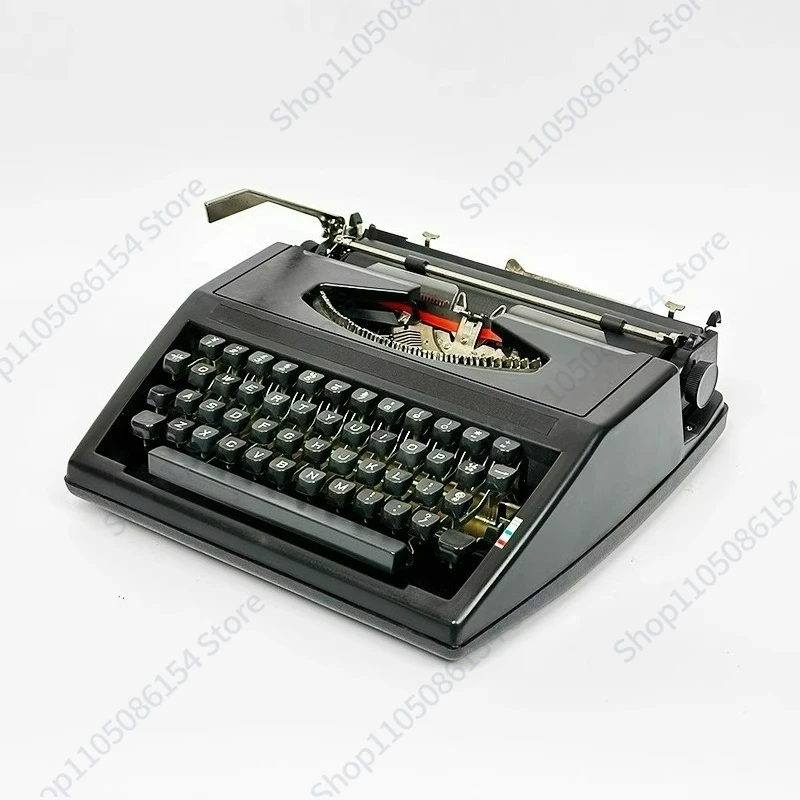 Vintage English typewriter Pure mechanical typing Normal retro literary collection gifts Old things
Vintage English typewriter Pure mechanical typing Normal retro literary collection gifts Old things