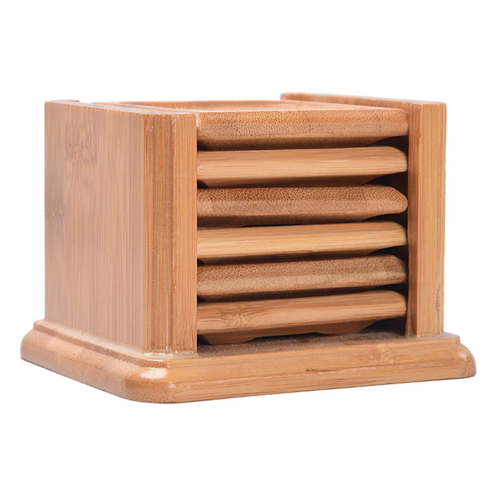 Bamboo Coasters Heat Resistant Office Heat Resistant Coasters Coffee Mug Holder Movable Hooks Reusable Washable Kitchen Home Bar
Bamboo Coasters Heat Resistant Office Heat Resistant Coasters Coffee Mug Holder Movable Hooks Reusable Washable Kitchen Home Bar