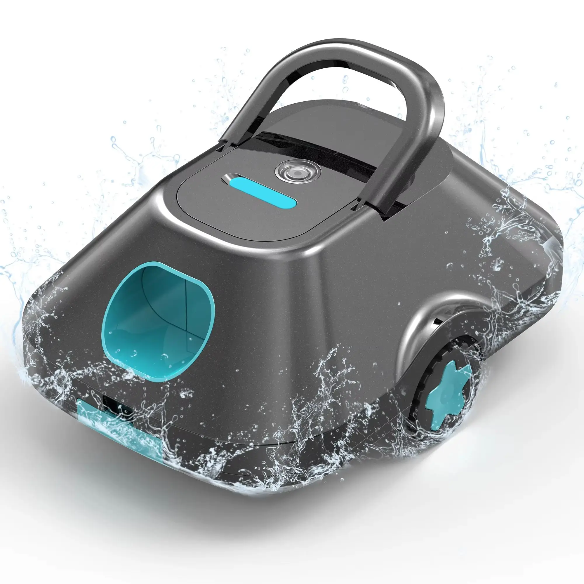 C2 Automatic Robotic Pool Cleaner Cordless Robotic Pool Vacuum with 210 Mins Long Runtime Smart Path Planning Auto-Parking Large Coverage up to 2200 Sq.Ft
C2 Automatic Robotic Pool Cleaner Cordless Robotic Pool Vacuum with 210 Mins Long Runtime Smart Path Planning Auto-Parking Large Coverage up to 2200 Sq.Ft