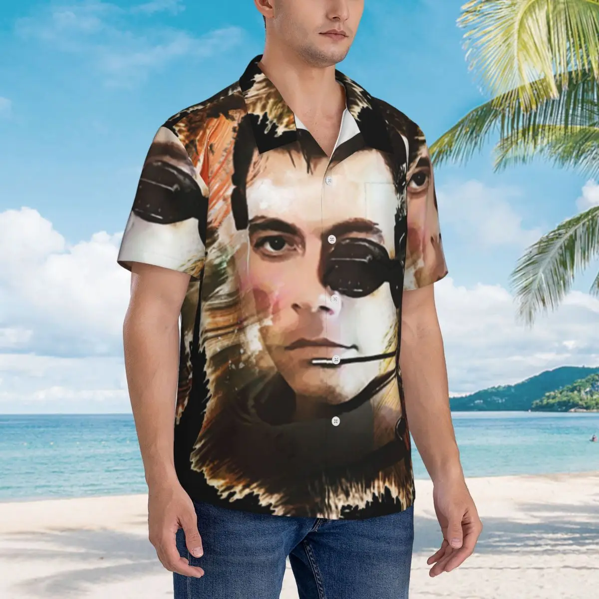 Universal Soldier Jean Claude Van Damme Hawaiian Shirts Funny Men Short Sleeve Shirt for Summer Beach Men's Lapel Tops
Universal Soldier Jean Claude Van Damme Hawaiian Shirts Funny Men Short Sleeve Shirt for Summer Beach Men's Lapel Tops