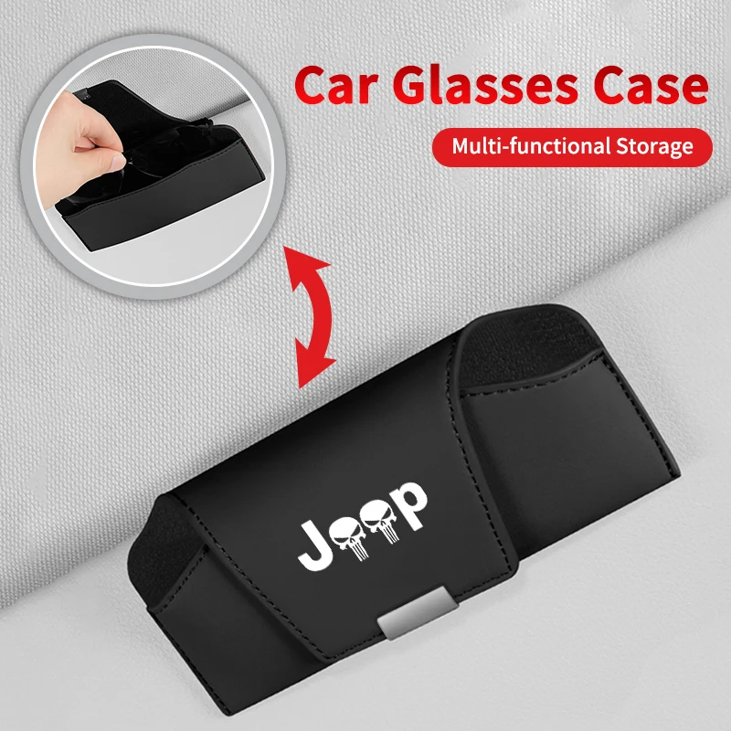 Magnetic Car Visor Glasses Holder Sunglasses Storage Box Accessories For Grand Cherokee Compass Patriot Renegade Wrangler L
Magnetic Car Visor Glasses Holder Sunglasses Storage Box Accessories For Grand Cherokee Compass Patriot Renegade Wrangler L
