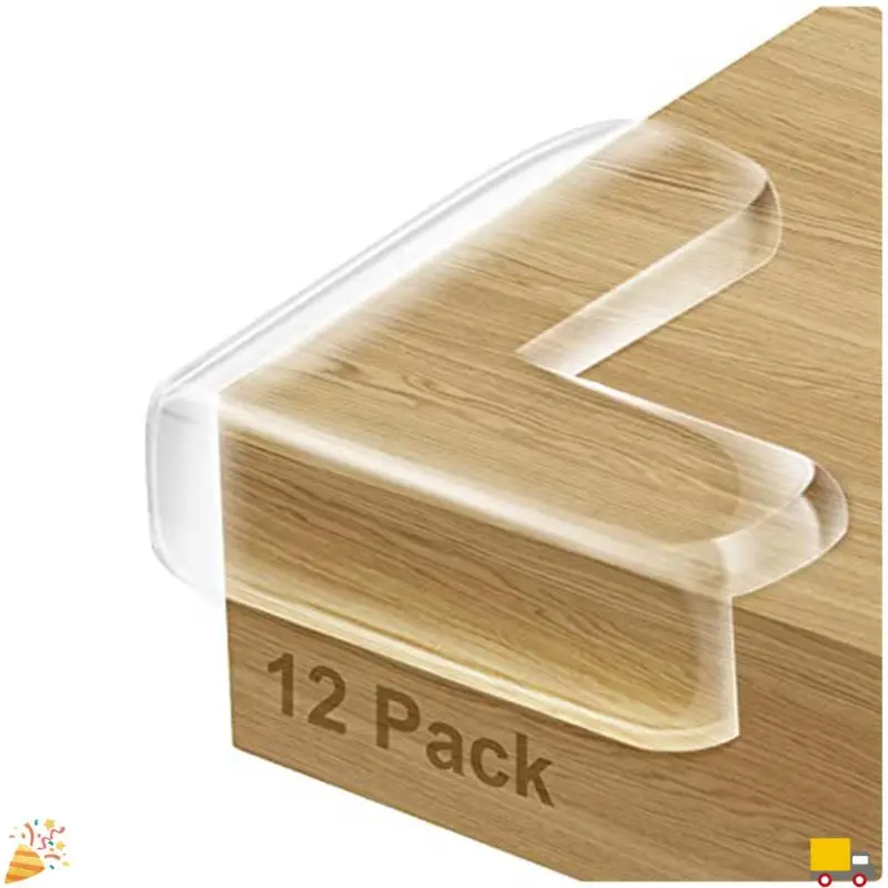 20 Pack Parts Kit Corner Guards Clear Corner Protectors Stop Child Head Injuries Tables, Furniture & Sharp Corners (L-Shaped)
20 Pack Parts Kit Corner Guards Clear Corner Protectors Stop Child Head Injuries Tables, Furniture & Sharp Corners (L-Shaped)