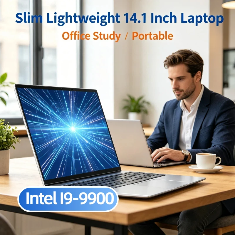 Intel I9-9900 Trendy Original 14.1" Student Laptop 120Hz Ultra-clear FHD IPS Screen 5000mAh 32GB/2TB SSD Backlit Keyboard
Intel I9-9900 Trendy Original 14.1" Student Laptop 120Hz Ultra-clear FHD IPS Screen 5000mAh 32GB/2TB SSD Backlit Keyboard