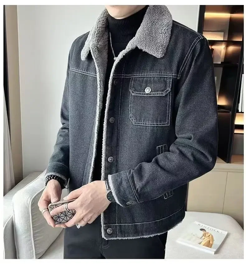 Men Plus Fleece Thickened Plus-size Blouse Vintage Casual Tooling Light Cooked Wind
Men Plus Fleece Thickened Plus-size Blouse Vintage Casual Tooling Light Cooked Wind