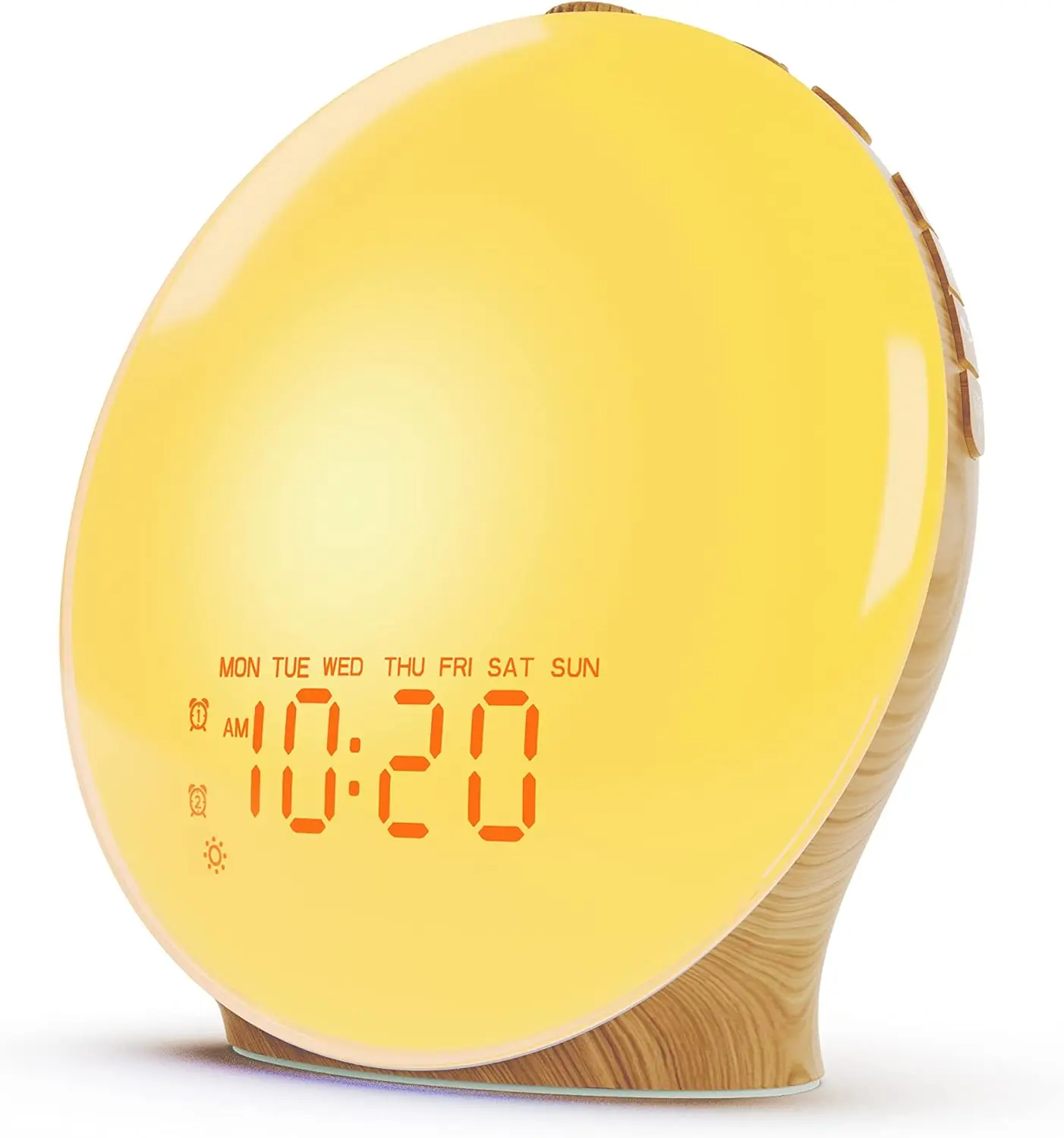 Sunrise Alarm Clock with White Noise, Bluetooth Speaker, FM Radio & Night Light for Kids and Heavy Sleepers
Sunrise Alarm Clock with White Noise, Bluetooth Speaker, FM Radio & Night Light for Kids and Heavy Sleepers
