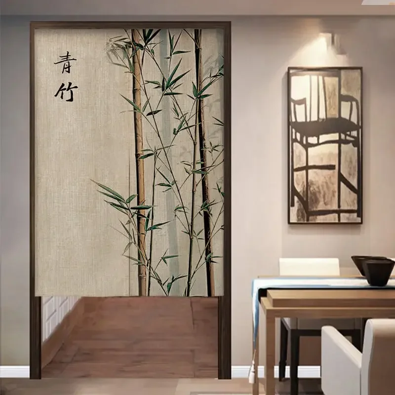 Chinese Bamboo Flower Bird Pattern Door Curtain Partition Curtain Home Zen Kitchen Decoration Bedroom Toilet Feng Shui Curtain
Chinese Bamboo Flower Bird Pattern Door Curtain Partition Curtain Home Zen Kitchen Decoration Bedroom Toilet Feng Shui Curtain