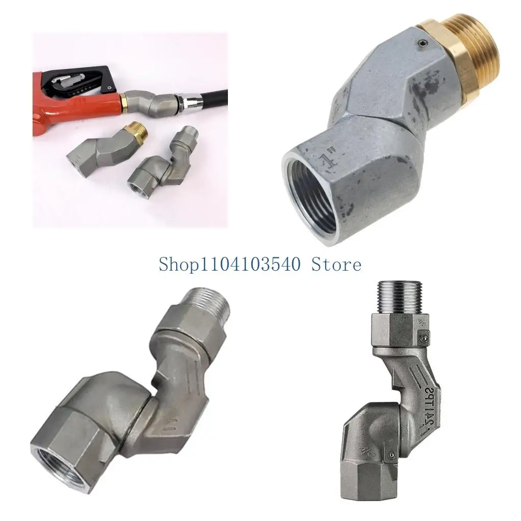 02DC 360 Rotating Fuels Hose Swivels Zinc Alloy Connector for Fuels Transfer Pump Multi Plane Fuels Plane Swivels 1inch
02DC 360 Rotating Fuels Hose Swivels Zinc Alloy Connector for Fuels Transfer Pump Multi Plane Fuels Plane Swivels 1inch