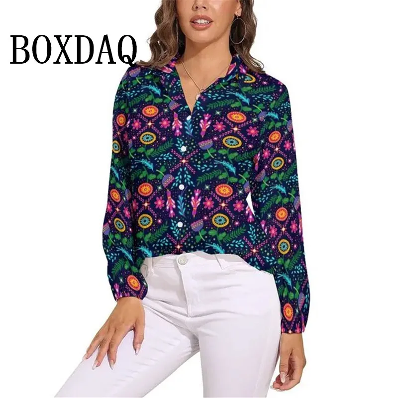 Fun Birds Flower Hawaiian Shirt Women Colorful Floral Casual Print Shirts Long Sleeve Y2K Funny Trendy Oversize Ladies Blouses
Fun Birds Flower Hawaiian Shirt Women Colorful Floral Casual Print Shirts Long Sleeve Y2K Funny Trendy Oversize Ladies Blouses