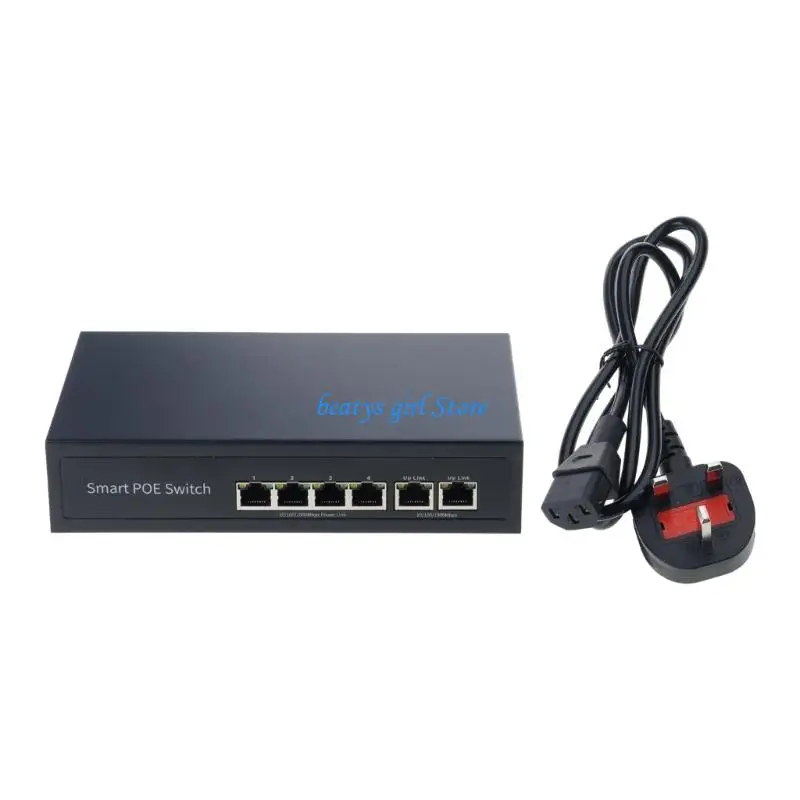 C7AB Heavy Duty Metal Housing Gigabit Ethernet Switching 48V POE Surveillances Use
C7AB Heavy Duty Metal Housing Gigabit Ethernet Switching 48V POE Surveillances Use