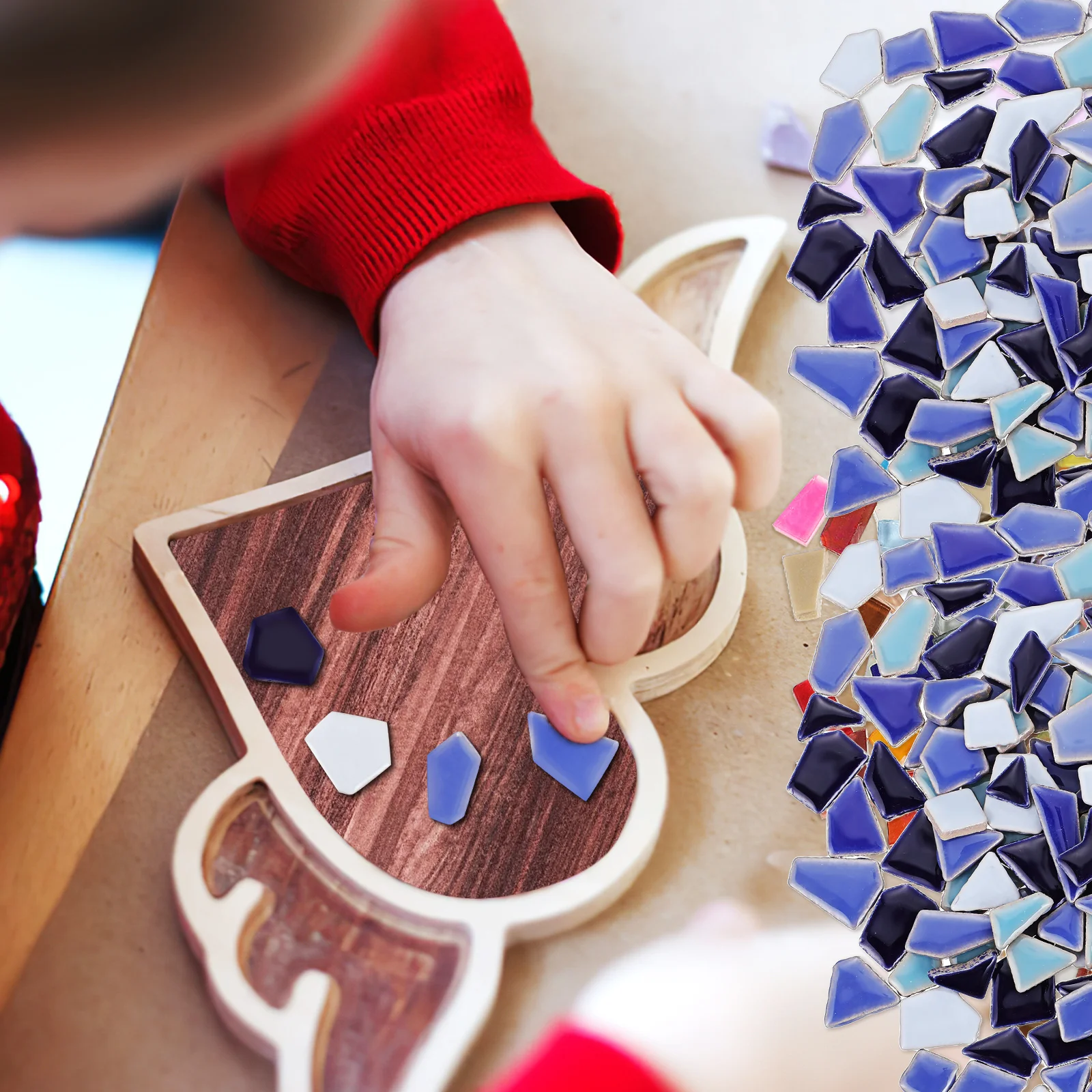 200G DIY Mosaic Tiles Assorted Bright Glazed Ceramics for Creative Home Bathroom Floor Garden Path Decoration Crafting Supplies
200G DIY Mosaic Tiles Assorted Bright Glazed Ceramics for Creative Home Bathroom Floor Garden Path Decoration Crafting Supplies