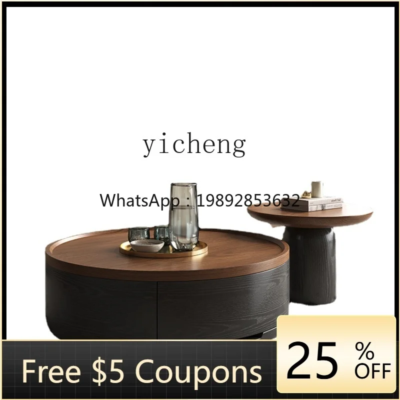 ZZf round Coffee Table Home Quiet Style Small Apartment Living Room 2024 New
ZZf round Coffee Table Home Quiet Style Small Apartment Living Room 2024 New