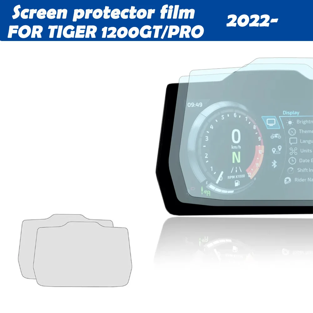 Защитная пленка для экрана приборной панели TIGER 1200 GT HD, устойчивая к царапинам пленка для Tiger 1200 PRO 2022-2025-пленка для экрана
Защитная пленка для экрана приборной панели TIGER 1200 GT HD, устойчивая к царапинам пленка для Tiger 1200 PRO 2022-2025-пленка для экрана