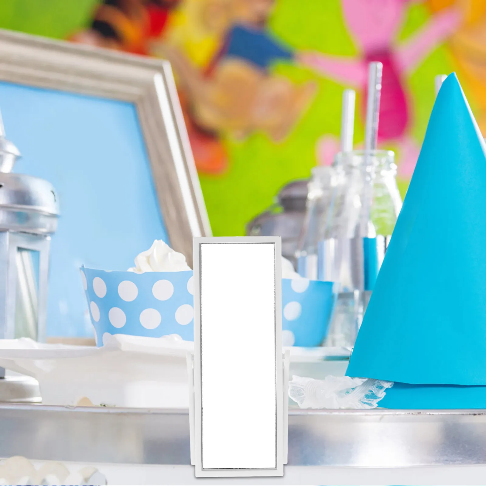 1Set Mini Dressing Mirror Plastic Acrylic Sturdy Miniature House Decoration Pretend Play Miniature Furniture Compact Mirror
1Set Mini Dressing Mirror Plastic Acrylic Sturdy Miniature House Decoration Pretend Play Miniature Furniture Compact Mirror