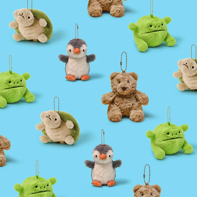 Fun Animal Pendant Plush Bear Turtle Penguin Frog Toy Kawaii Soft Gift For Children
Fun Animal Pendant Plush Bear Turtle Penguin Frog Toy Kawaii Soft Gift For Children
